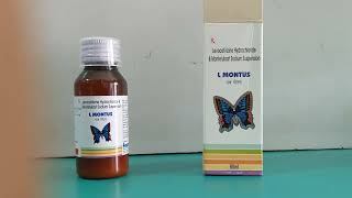 Levocetirizine dihydrochloride and Montelukast sodium Syrup  L montus Syrup [upl. by Lamont]