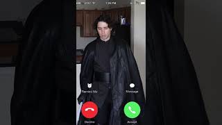 kylo facetimes rey starwars kyloren ahsoka rey [upl. by Lipson]