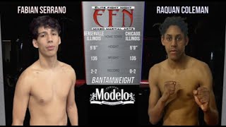 Fabian Serrano Vs Raquan Coleman at EFN 22 [upl. by Gemmell]