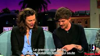 One Direction regrettentils leurs tatouages  avec James Corden VOSTFR Traduction Française [upl. by Sauls]