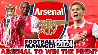 ONE GAME to WIN the PREMIER LEAGUE  Arsenal FM24 Save  19  Football Manager 2024 [upl. by Anirdna872]