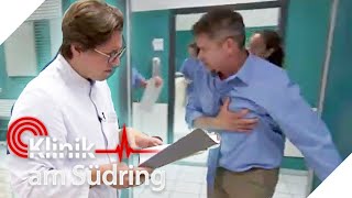 quotIch glaub ich hab einen Herzinfarktquot Panik im Schockraum  Klinik am Südring  SAT1 [upl. by Aurora293]