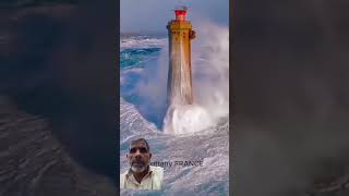 Phare de La Jument Lighthouse  Brittany FRANCE [upl. by Golding480]