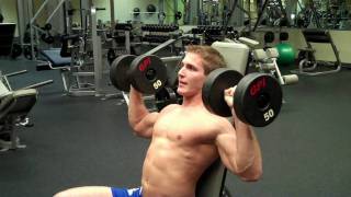 How To Dumbbell Shoulder Press [upl. by Hsirrap27]