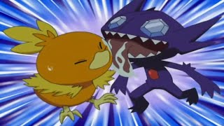 Torchic Fight With Sableye Pokemon [upl. by Joslyn402]