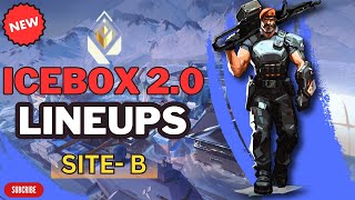 Top 6 NEW ICEBOX Brimstone Lineups 2024 Site B Valorant Tips amp Tricks [upl. by Riedel214]