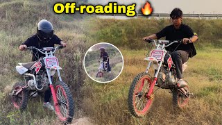 125cc Dirt Bike Se Offroading 🔥 Next Level [upl. by Nelrac]