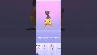 Evolving HELIOPTILE to HELIOLISK in Pokemon GO Shorts [upl. by Niuqauj321]