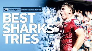 Sale Sharks Best Tries of the Season  Gallagher Premiership 202223 [upl. by Chard]