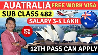 Australia FREE WORK VISA 2024  SubClass 482 WAREHOUSE and Supermarket Job Visa  FREE WORK VISA [upl. by Silden]