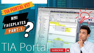 Creating HMI Faceplates A Comprehensive Guide for TIA Portal V17  Part 1 [upl. by Orose221]