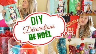 DIY  Décorations de Noël FACILES RAPIDES ET PAS CHÈRES [upl. by Ailahs]