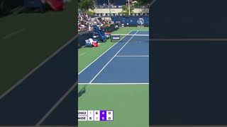 A little throwback to Caroline Dolehide’s insane battle in DC this summer 👏 WTA CarolineDolehide [upl. by Blithe]