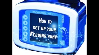 HOW TO SET UP A FEEDING PUMP  KANGAROO JOEY JUNIOR PUMP TUTORIAL [upl. by Pandich]