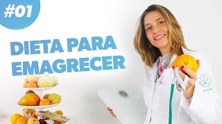 Dieta para Emagrecer  PARA EMAGRECER DE VEZ · Parte 1 [upl. by Ailec]