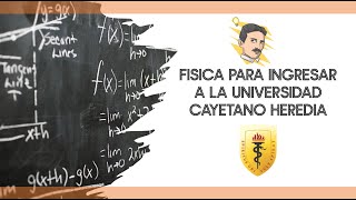 Física examen UPCH PRE CAYETANO ingreso [upl. by Lindsay]