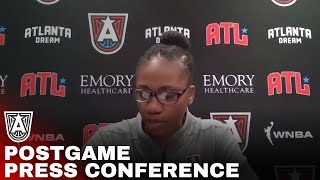 Postgame Press Conference 98 Tanisha Wright Rhyne Howard and Jordin Canada [upl. by Haiel288]