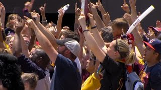 Cavs Championship Parade preps security a top priority [upl. by Merill179]