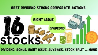 dividend stocks upcoming 🚀🚀 [upl. by Arrakat]