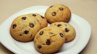 Receta fácil de galletas de mantequilla con chips de chocolate [upl. by Valli897]