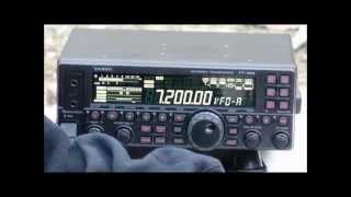 Yaesu FT450 Running 25 Watts [upl. by Venus969]