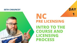 Intro to a NC Pre Licensing Course Day 1 [upl. by Inek]