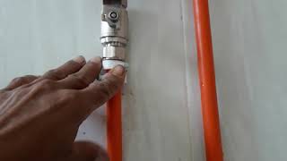 Cara pasang water heater gas tanpa bobok tembok [upl. by Ettezzil147]