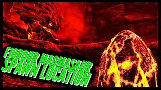 FJORDUR MAGMASAUR EGGS Easiest Magmasaur eggs in Ark [upl. by Ahsiemaj479]