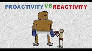 7 Habits of Highly Effective People  Being Proactive VS Being Reactive [upl. by Yrojram223]