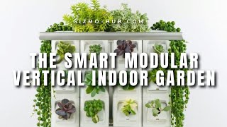 TOTAM PLANTER  THE SMART MODULAR VERTICAL INDOOR GARDEN  Kickstarter  GizmoHubcom [upl. by Narik]