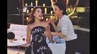 Millie Bobby Brown and Noah Schnapp dancing [upl. by Matthias]