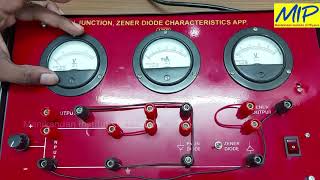 PN Junction Diode characteristics experiment for class 12 pnjunction [upl. by Attem]