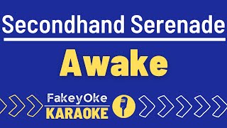 Secondhand Serenade  Awake Karaoke [upl. by Marozas998]