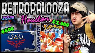 My First Video Game Convention RetroPalooza 2023  Houston TX [upl. by Delija90]