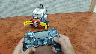 Controlling Lego Mindstorm EV3 using PS4 Wireless Controller houseofrobots lego legorobotics [upl. by Lanod482]