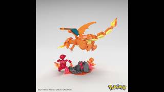 HFG06  Mega Construx Pokémon Charmander Evolution [upl. by Nosirb]