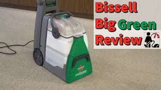 Bissell Big Green Machine Carpet Cleaner Review [upl. by Assiran]