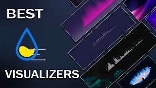 10 BEST Rainmeter Visualizer Skins for 2024 [upl. by Ellehcar]