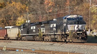 NS 4039 Leads 594 Through Tarentum PA  11224 [upl. by Ivan221]