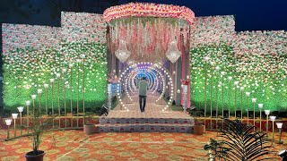 Flower Gate Decoration And Flower Stage Decoration [upl. by Dag873]