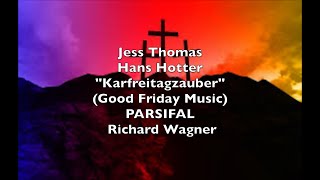 Jess Thomas Hans Hotter quotKarfreitagzauberquot Good Friday Music PARSIFAL Richard Wagner [upl. by Ames]