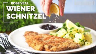 Veal Wiener Schnitzel [upl. by Awahsoj]