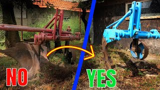 SCARIFICATOR facut din PLUG  U650m  subsoiler homemade  tractorvlog [upl. by Catherina]