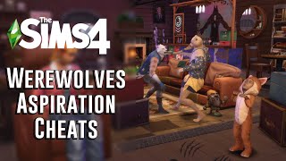 The Sims 4 Werewolf Aspiration Cheats [upl. by Anetsirhc299]