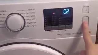 New Samsung Eco Bubble washing machine problem [upl. by Siraf]