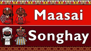 NILOSAHARAN MAASAI amp SONGHAY [upl. by Bakerman]