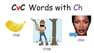 Ch words CVC Magic e and Vowel Team words that start Ch [upl. by Fleurette821]