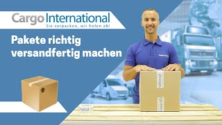 Paket amp Päckchen versenden und verpacken  So geht Paketversand richtig [upl. by Connors]