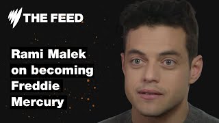 Rami Malek Becoming Freddie Mercury  SBS The Feed [upl. by Inez822]