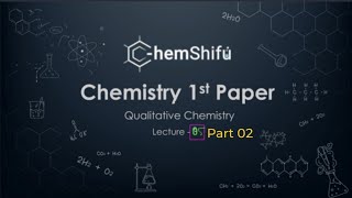 ACS Engineering Batch 2024  Qualitative Chemistry Lecture 5 Part 2 গুনগত রসায়ন Chemistry 1st Paper [upl. by Ajit370]